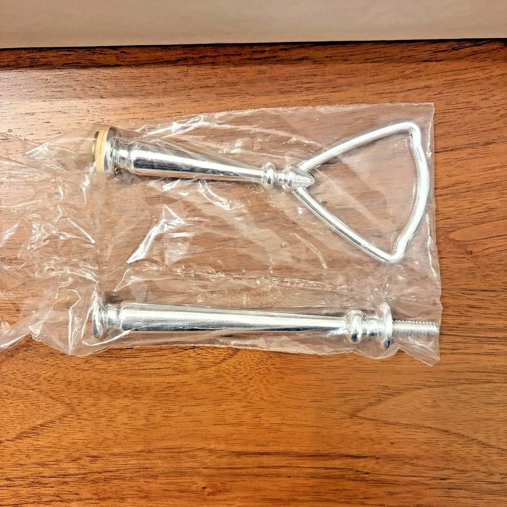 Vintage Anchor Hocking Wexford 2 Tier Tidbit Tray 5 Compartment base
